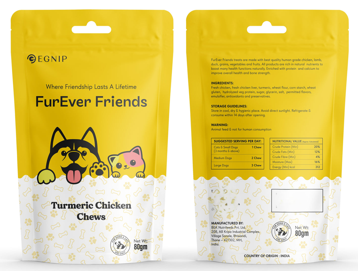 Turmeric Chicken Chews