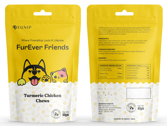 Turmeric Chicken Chews